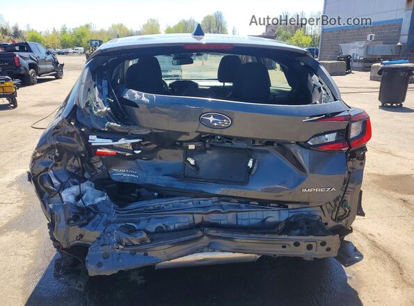 JF1GUABC5R8389965 2024 SUBARU IMPREZA Charcoal Հետևի տեսք