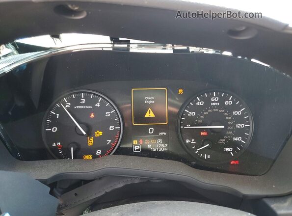 JF1GUABC5R8870685 2024 SUBARU IMPREZA Gray Vista del cuadro de instrumentos
