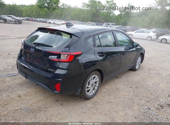 JF1GUABC5S8232104 2025 SUBARU IMPREZA Black Հետևի աջ