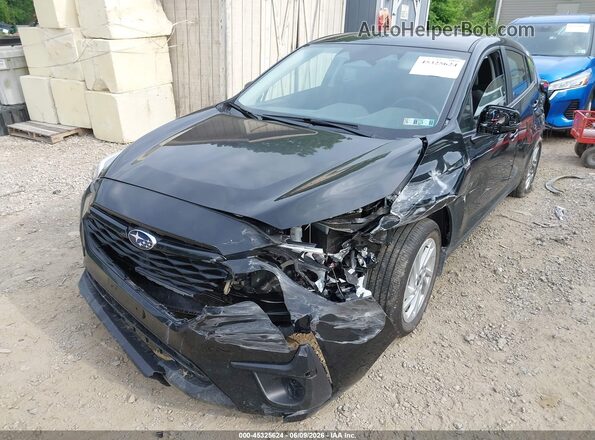 JF1GUABC5S8232104 2025 SUBARU IMPREZA Black Դիմացի տեսք