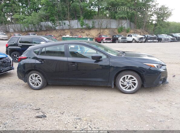 JF1GUABC5S8232104 2025 SUBARU IMPREZA Black Սալոնի հետևի տեսք