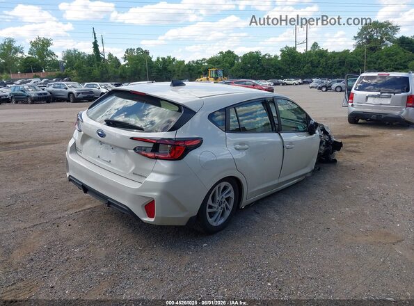 JF1GUABC5S8342103 2025 SUBARU IMPREZA White 