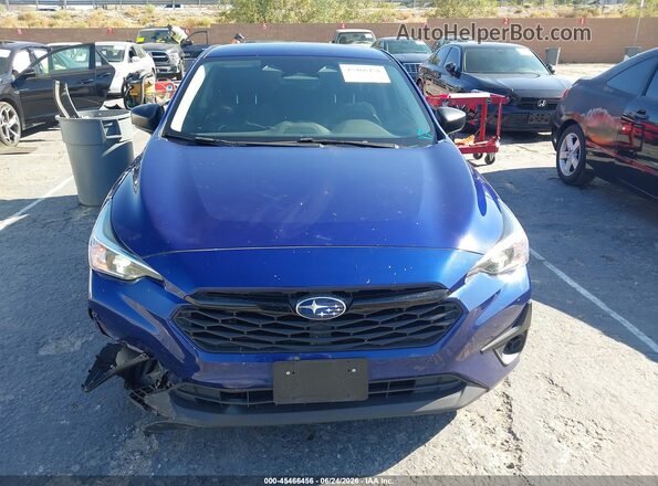 JF1GUABC6R8253294 2024 SUBARU IMPREZA Синий Вид щитка приборов