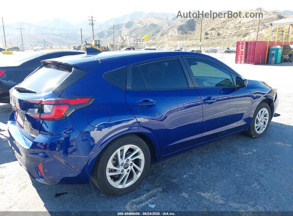 JF1GUABC6R8253294 2024 SUBARU IMPREZA Синий Вид задней части салона