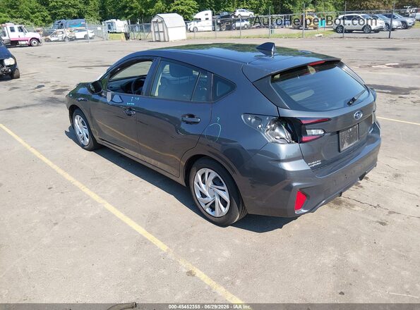 JF1GUABC6R8305636 2024 SUBARU IMPREZA Gray Rear left