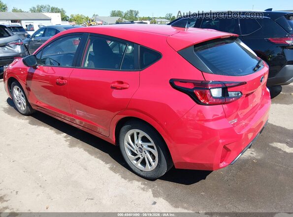 JF1GUABC6R8310366 2024 SUBARU IMPREZA Red უკანა მარცხენა