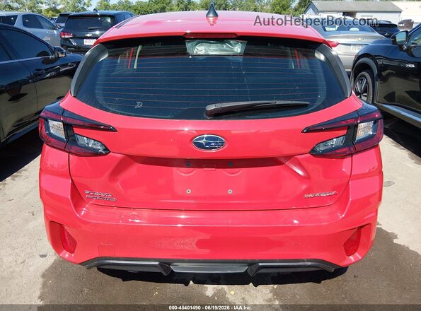JF1GUABC6R8310366 2024 SUBARU IMPREZA Red 