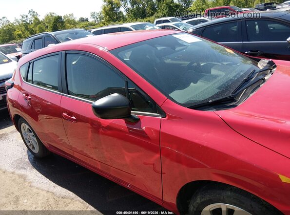 JF1GUABC6R8310366 2024 SUBARU IMPREZA Red უკანა სალონის ხედი