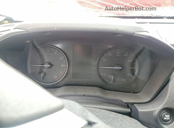 JF1GUABC6R8361138 2024 SUBARU IMPREZA Красный Вид щитка приборов