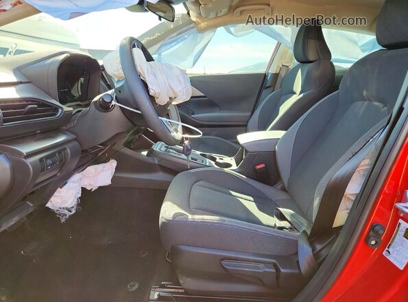JF1GUABC6S8296779 2025 SUBARU IMPREZA Red Widok wnętrza z przodu