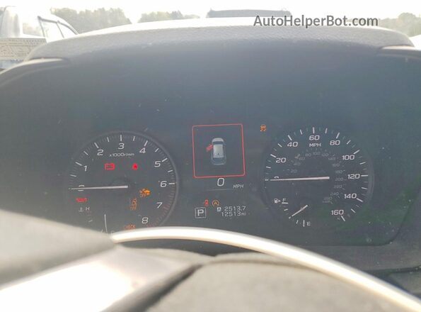 JF1GUABC7S8223257 2025 SUBARU IMPREZA Black Vista del cuadro de instrumentos