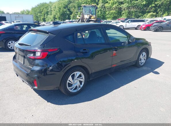JF1GUABC7S8224716 2025 SUBARU IMPREZA Черный Задняя правая четверть