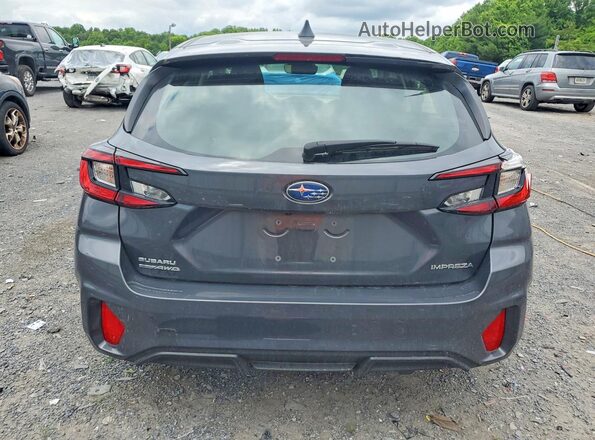 JF1GUABC7S8291087 2025 SUBARU IMPREZA Charcoal Հետևի տեսք