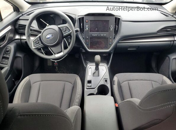 JF1GUABC7S8291087 2025 SUBARU IMPREZA Charcoal Առջևի վահանակի տեսք