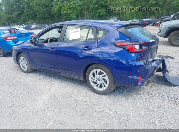 JF1GUABC7S8302928 2025 SUBARU IMPREZA Blue Rear left