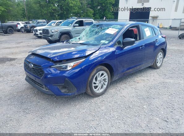 JF1GUABC7S8302928 2025 SUBARU IMPREZA Blue Front left