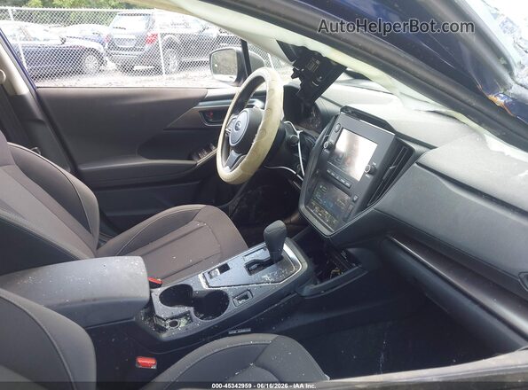 JF1GUABC7S8302928 2025 SUBARU IMPREZA Blue Front interior view
