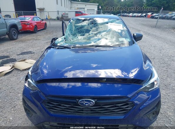 JF1GUABC7S8302928 2025 SUBARU IMPREZA Blue Front view