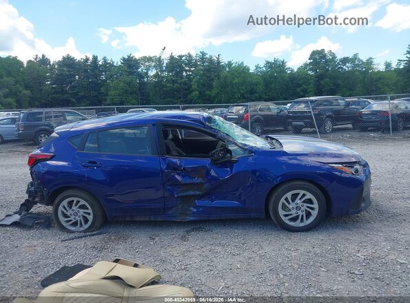 JF1GUABC7S8302928 2025 SUBARU IMPREZA Blue Rear interior view