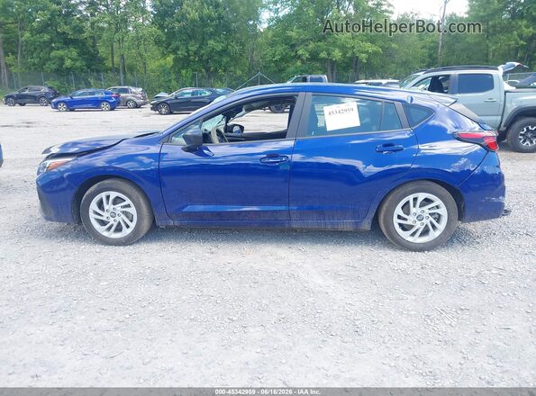 JF1GUABC7S8302928 2025 SUBARU IMPREZA Blue 360 interior view
