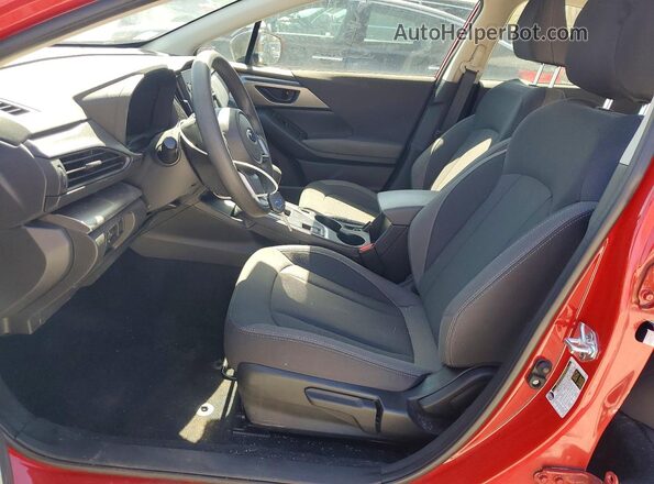 JF1GUABC8R8259999 2024 SUBARU IMPREZA Красный Вид салона спереди