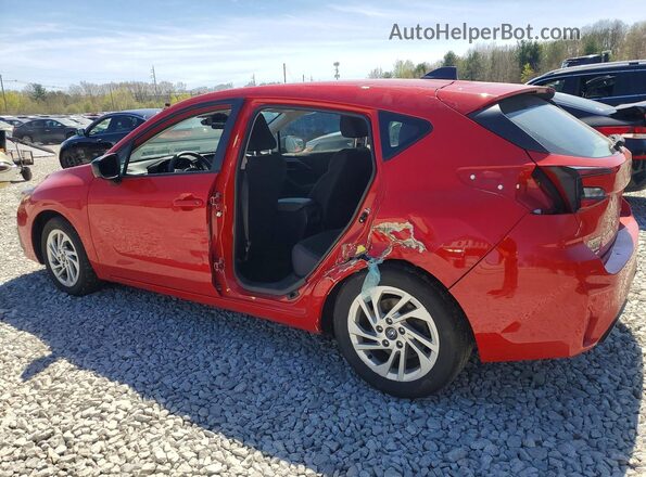 JF1GUABC8R8259999 2024 SUBARU IMPREZA Красный Задняя левая четверть