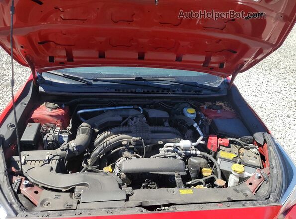 JF1GUABC8R8259999 2024 SUBARU IMPREZA Красный Вид задней части салона