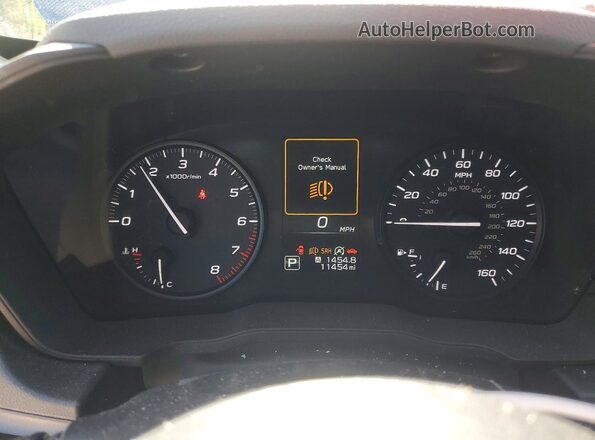 JF1GUABC8R8370214 2024 SUBARU IMPREZA Синий Вид щитка приборов