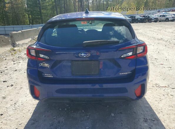 JF1GUABC8R8370214 2024 SUBARU IMPREZA Синий Вид сзади