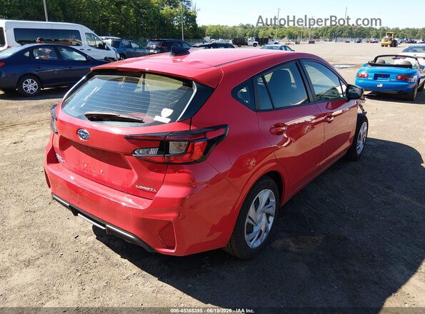 JF1GUABC8R8387837 2024 SUBARU IMPREZA Red Trasero derecho