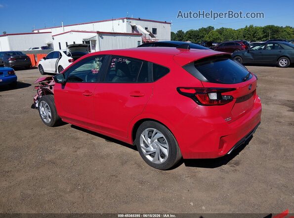 JF1GUABC8R8387837 2024 SUBARU IMPREZA Red Trasero izquierdo