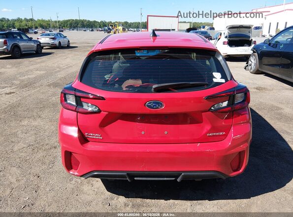 JF1GUABC8R8387837 2024 SUBARU IMPREZA Red 
