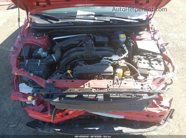 JF1GUABC8R8387837 2024 SUBARU IMPREZA Red Vista trasera
