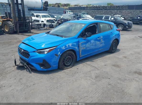 JF1GUABC8R8904151 2024 SUBARU IMPREZA Blue Przód lewy