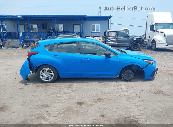 JF1GUABC8R8904151 2024 SUBARU IMPREZA Blue Widok wnętrza z tyłu