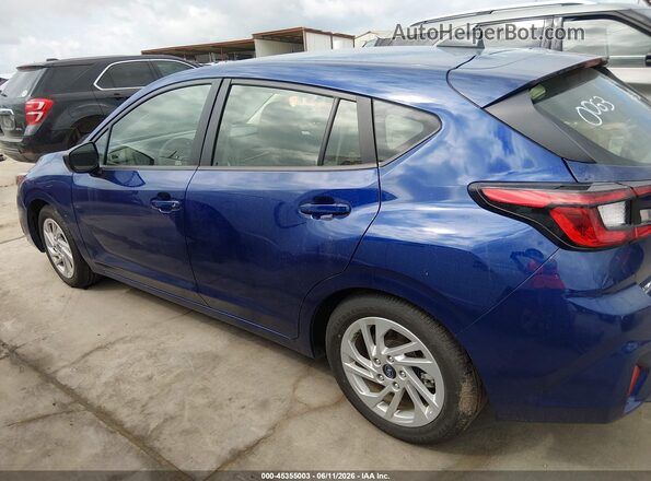 JF1GUABC8S8250063 2025 SUBARU IMPREZA Blue სალონის 360-გრადუსიანი ხედი