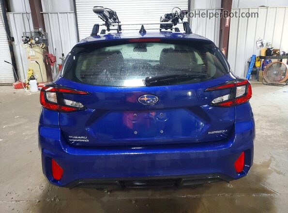 JF1GUABC8S8301870 2025 SUBARU IMPREZA Blue Вид ззаду