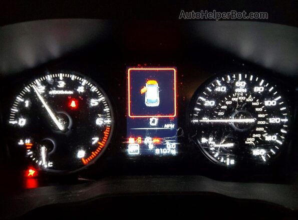 JF1GUABC8S8301870 2025 SUBARU IMPREZA Blue Вид щитка приладів
