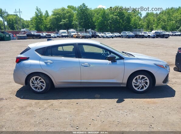 JF1GUABC9R8387569 2024 SUBARU IMPREZA Silver Vista interior trasera