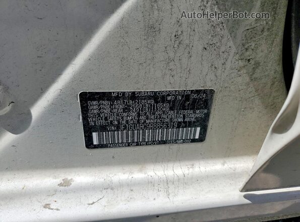 JF1GUABC9R8856319 2024 SUBARU IMPREZA Белый 