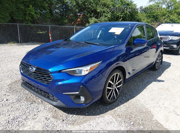 JF1GUAFC0R8328503 2024 SUBARU IMPREZA Blue Front left