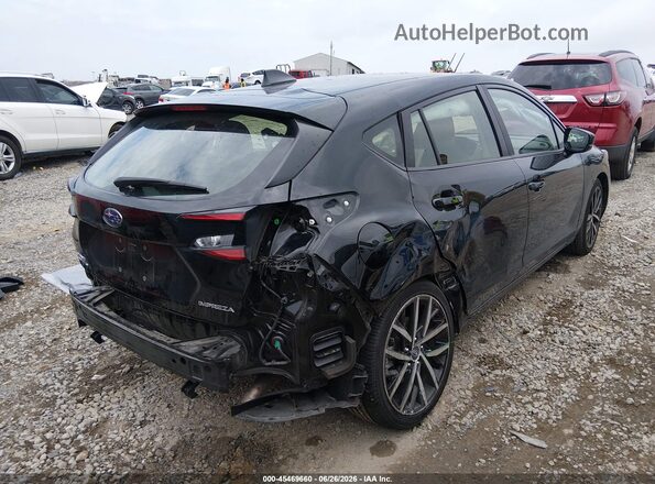 JF1GUAFC0S8239987 2025 SUBARU IMPREZA Black Դիմացի տեսք