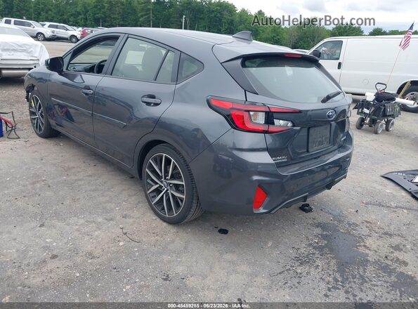 JF1GUAFC2R8339129 2024 SUBARU IMPREZA Gray Rear left