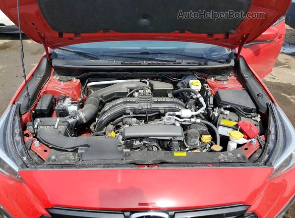 JF1GUAFC4T8200577 2026 SUBARU IMPREZA Red Rear interior view