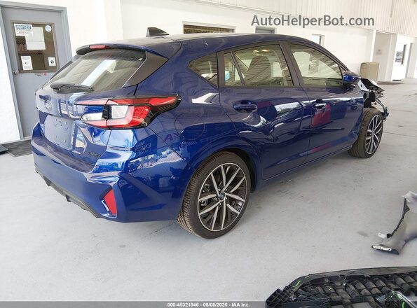 JF1GUAFC7T8213534 2026 SUBARU IMPREZA Blue Trasero derecho