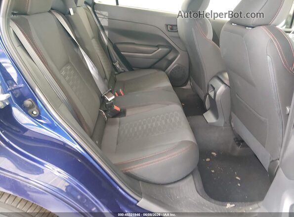 JF1GUAFC7T8213534 2026 SUBARU IMPREZA Blue Vista de la etiqueta del VIN