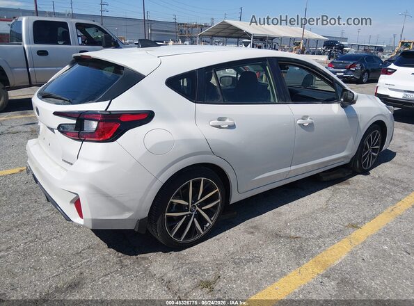 JF1GUAFC8R8896711 2024 SUBARU IMPREZA White Trasero derecho