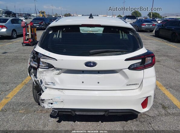 JF1GUAFC8R8896711 2024 SUBARU IMPREZA White 