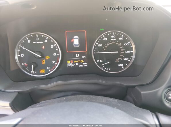 JF1GUAFC8S8327802 2025 SUBARU IMPREZA Черный Вид задних сидений