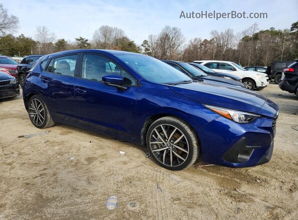 JF1GUAFCXS8201702 2025 SUBARU IMPREZA Blue Front right